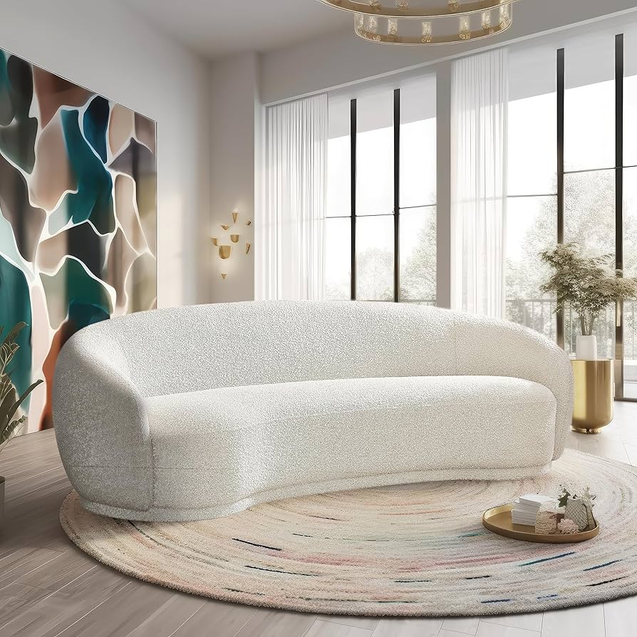 Amazon.com: Meridian Furniture 693Cream-S Hyde Collection